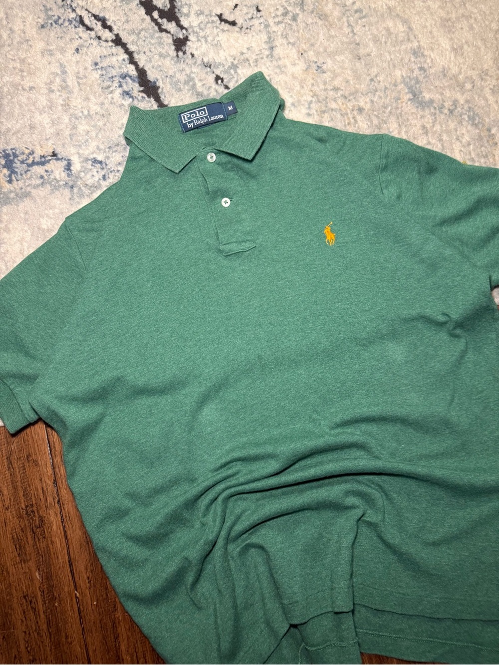 Polo Ralph Lauren Polo Shirt Size Medium – Green Heather